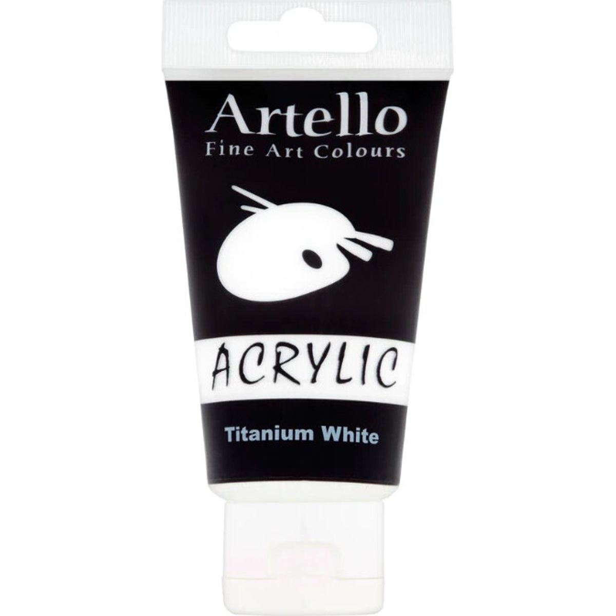 Artello Acrylic - Akrylmaling - 75 Ml - Titanium Hvid