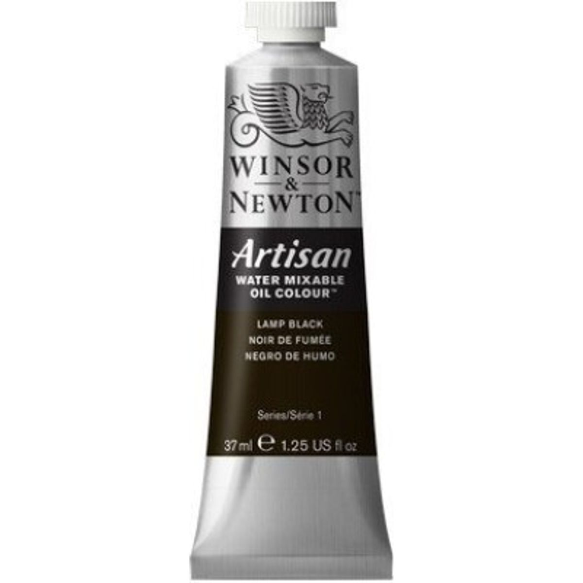 Winsor & Newton - Artisan Oliemaling - Lamp Black 37 Ml