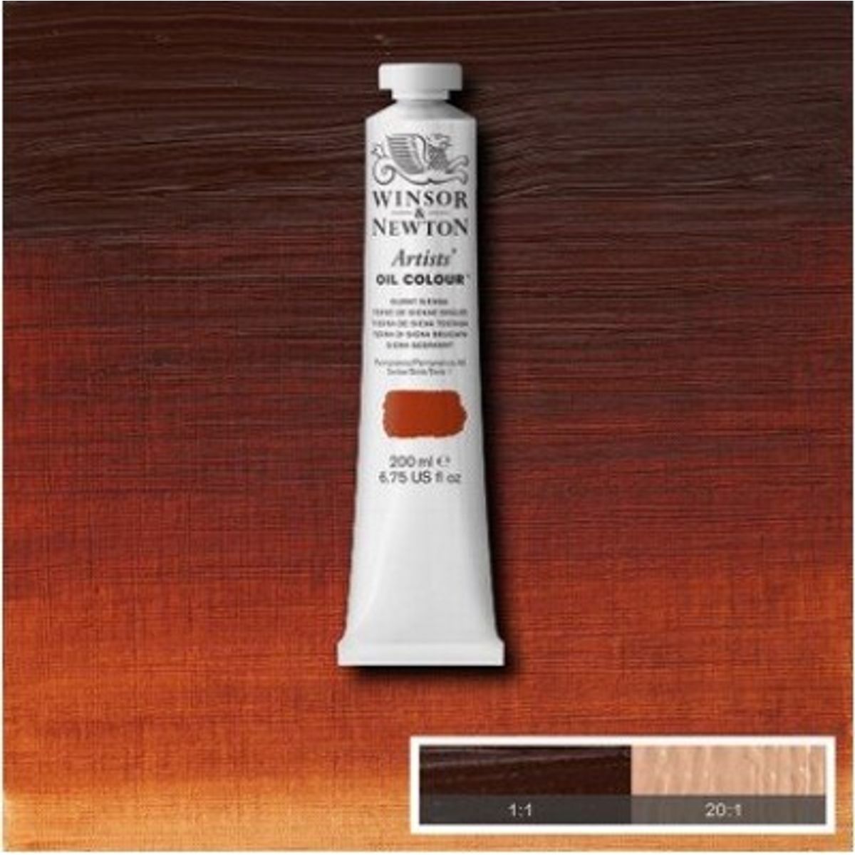 Winsor & Newton - Oliemaling - Artisan - Burnt Sienna 200 Ml