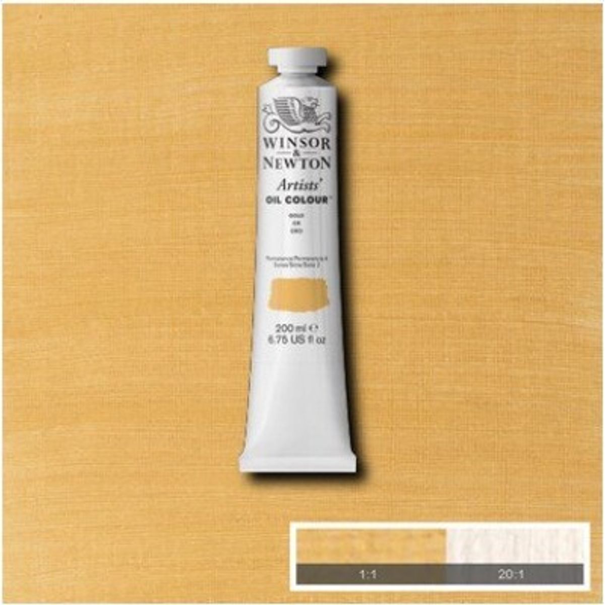 Winsor & Newton - Oliemaling - Artists - Guld 200 Ml