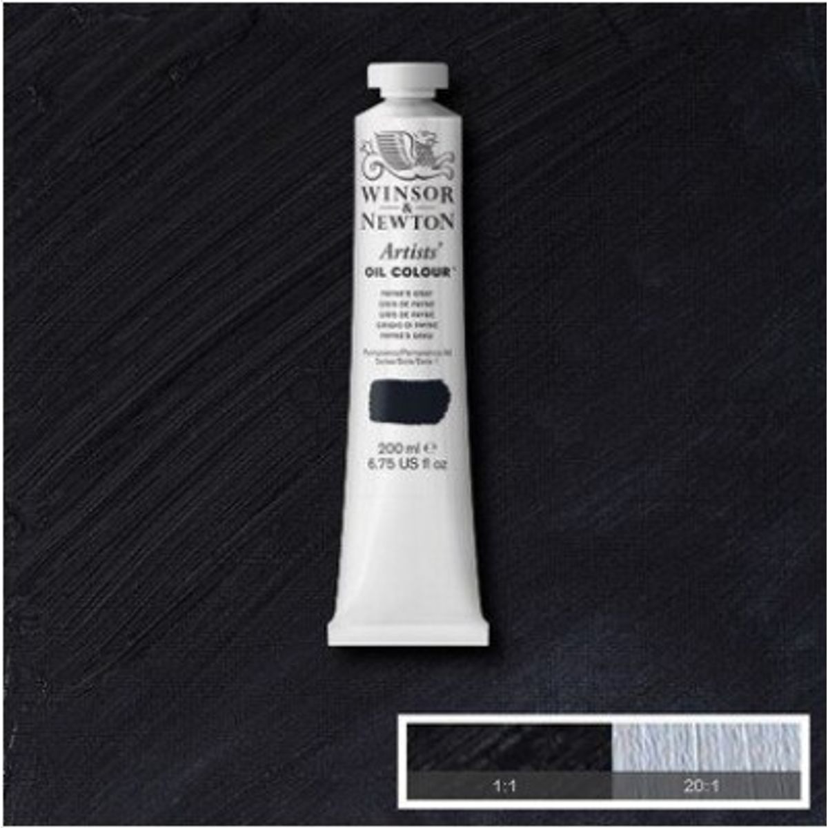 Winsor & Newton - Oliemaling - Artists - Paynes Grey 200 Ml