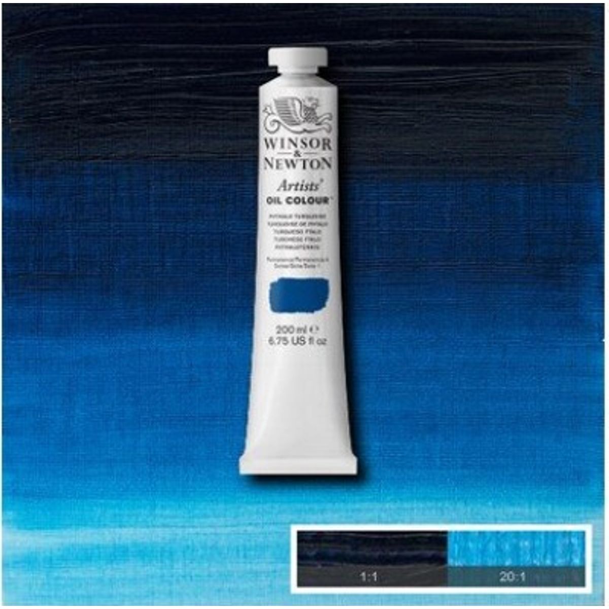 Winsor & Newton - Oliemaling - Artists - Ohthalo Turquoise 200 Ml