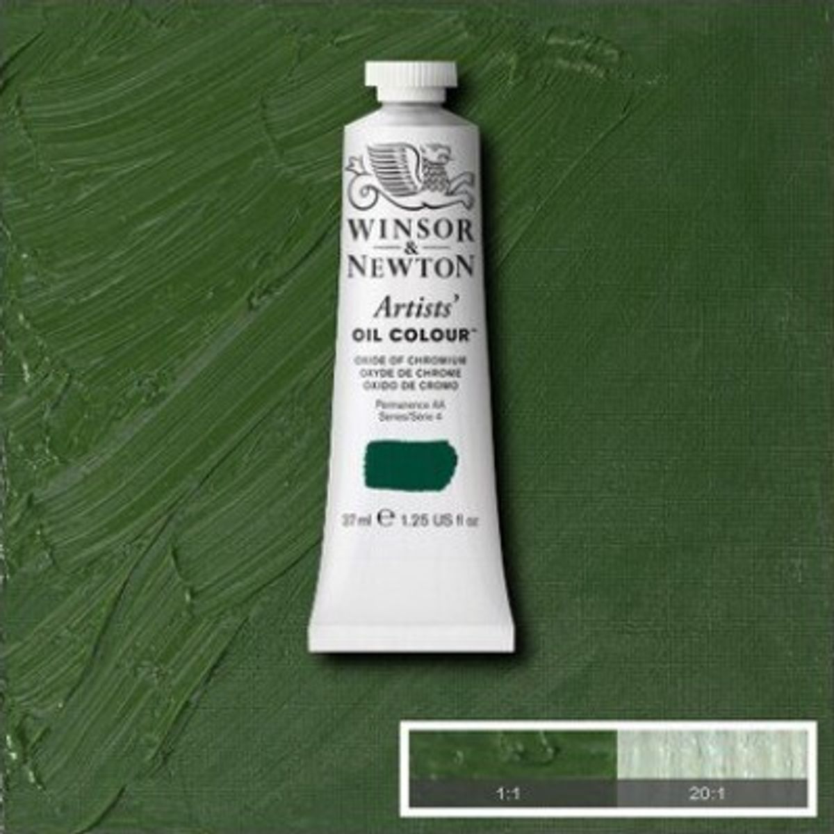 Winsor & Newton - Oliemaling - Artists - Oxide Of Chromium 37 Ml