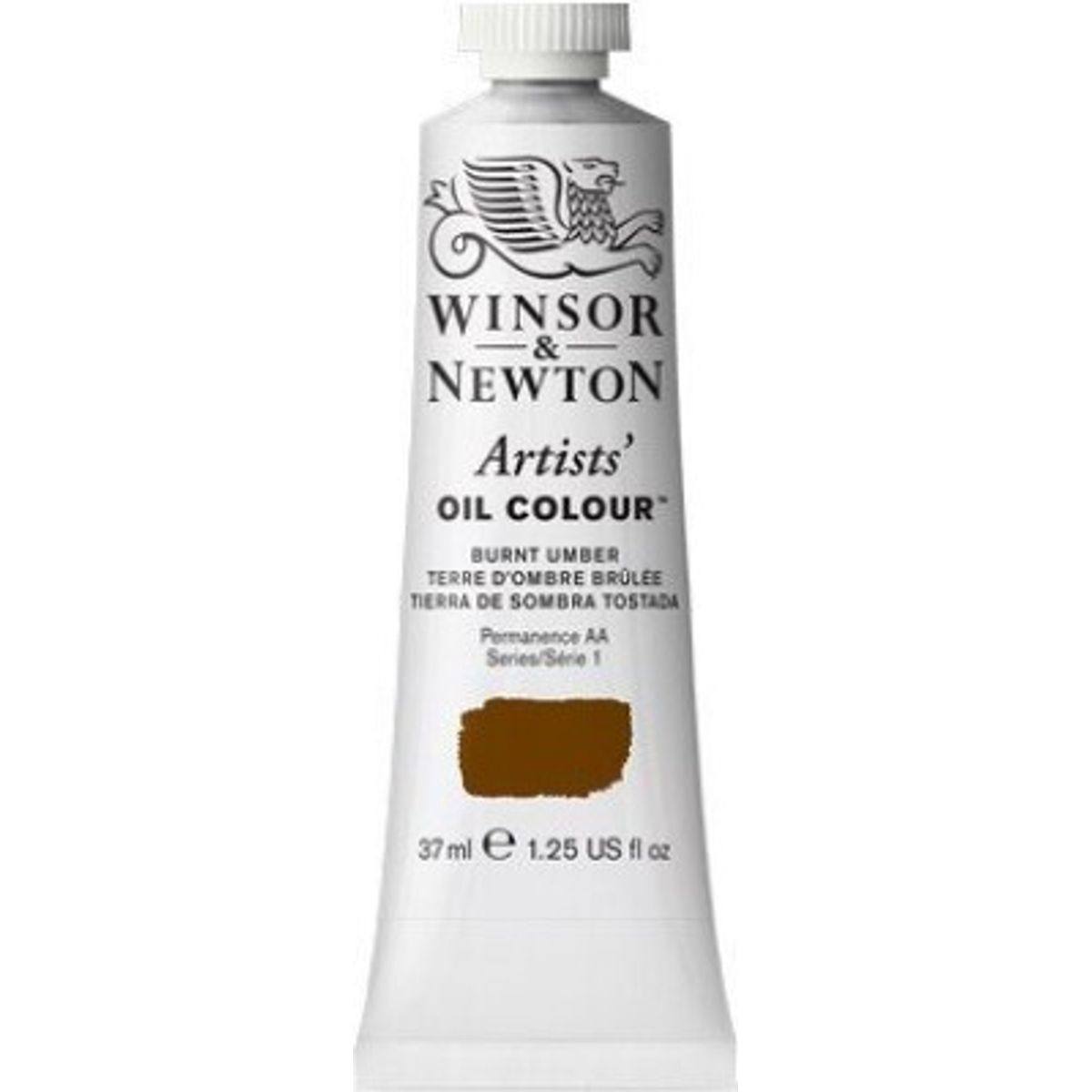 Winsor & Newton - Oliemaling - Artists - Burnt Umber 37 Ml