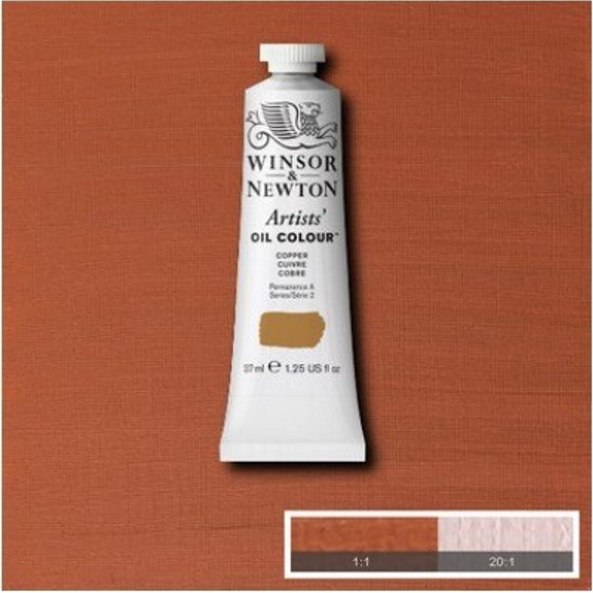 Winsor & Newton - Oliemaling - Artists - Copper 37 Ml