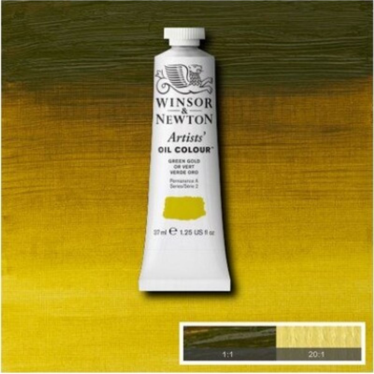 Winsor & Newton - Oliemaling - Artists - Green Gold 37 Ml