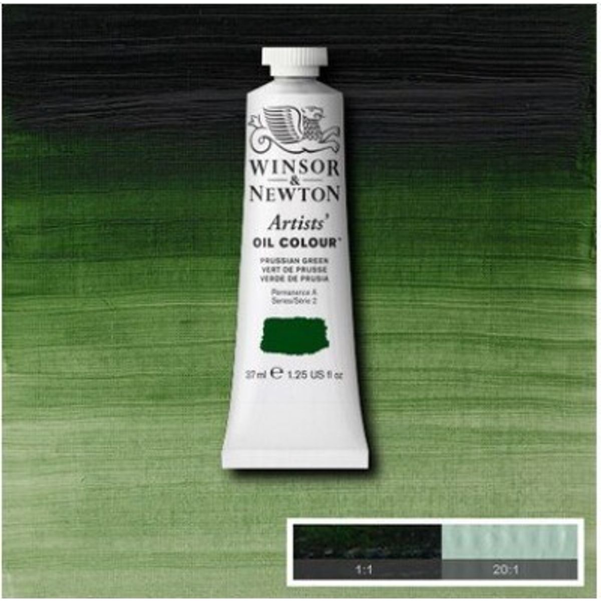 Winsor & Newton - Oliemaling - Artists - Prussian Green 37 Ml