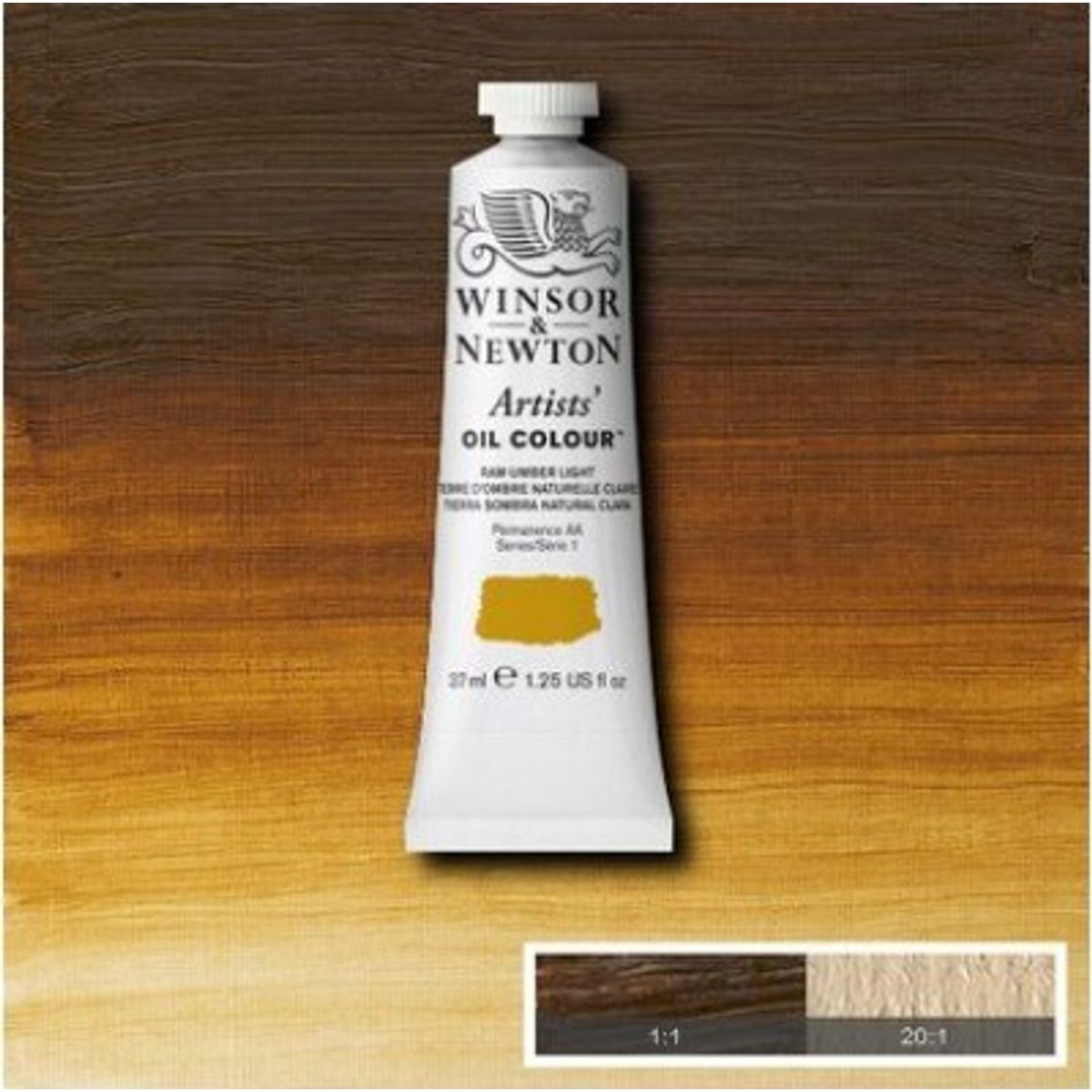 Winsor & Newton - Oliemaling - Artists - Raw Umber Light 37 Ml