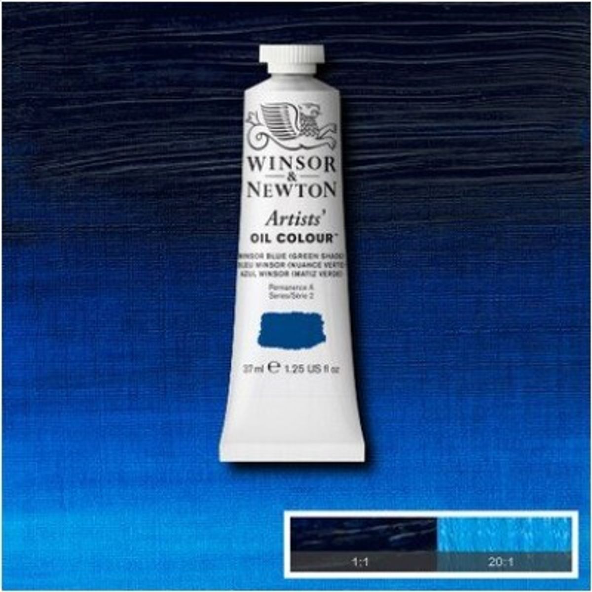 Winsor & Newton - Oliemaling - Artists - Winsor Blue Green Shade 37 Ml