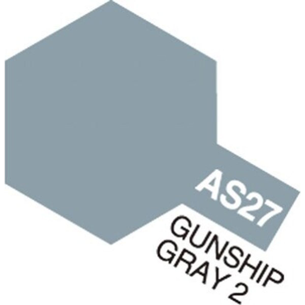 Tamiya - Aircraft Spray Maling - As-27 Gunship Gray 2 - 86527