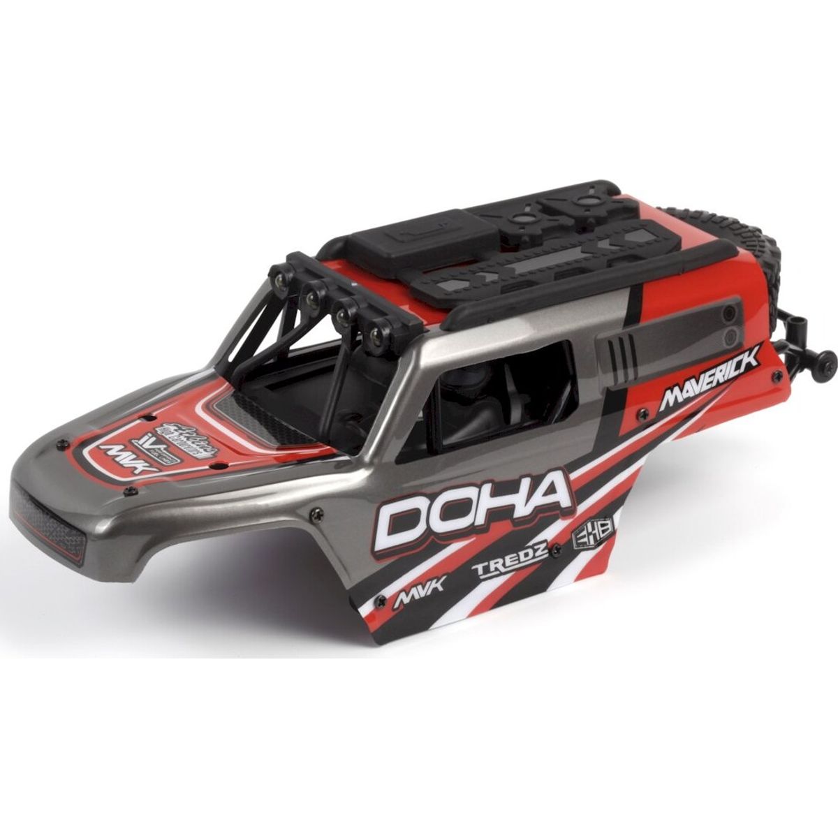 Assembled Bodyshell (red) - Mv150732 - Maverick Rc