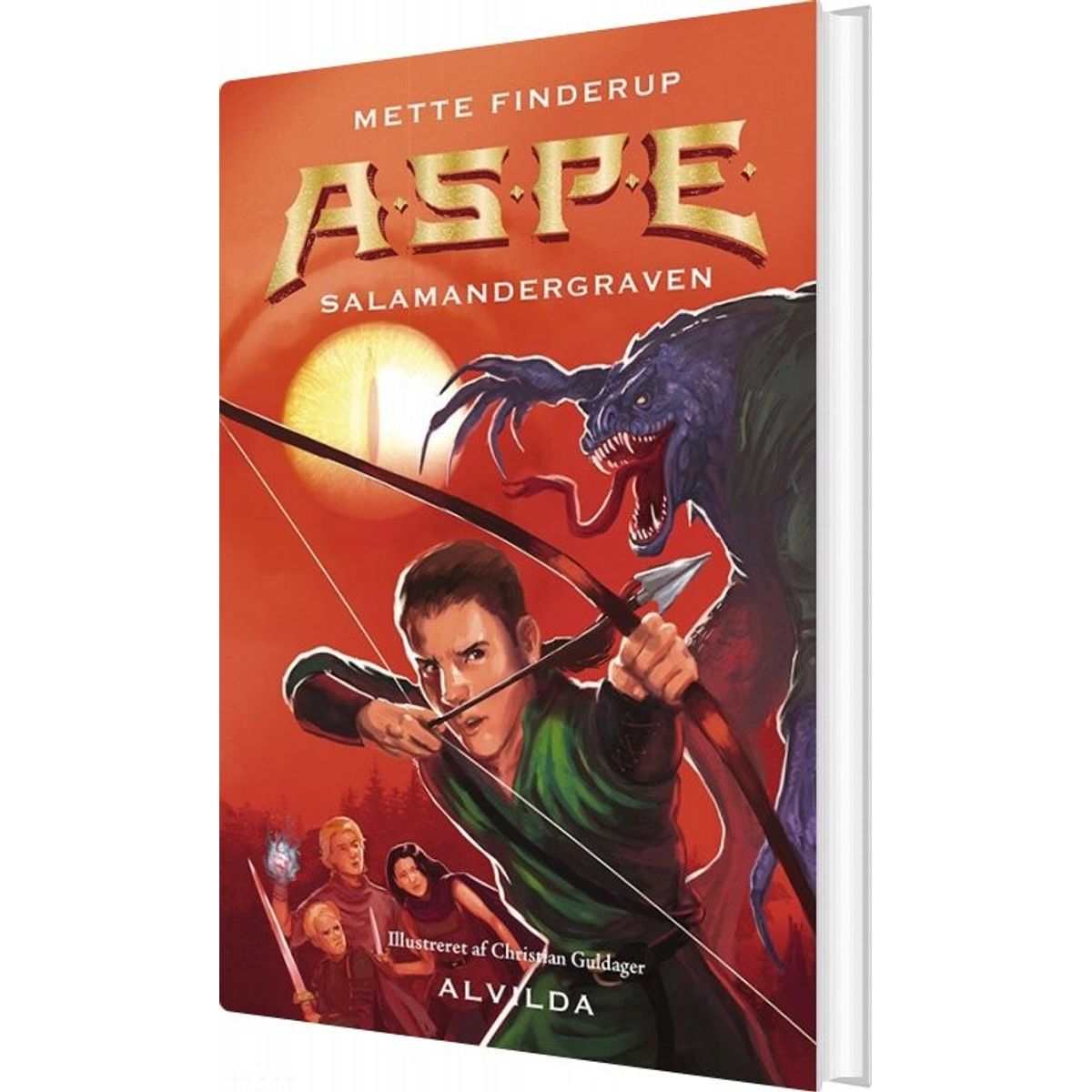 A.s.p.e. 4 - Salamandergraven - Mette Finderup - Bog