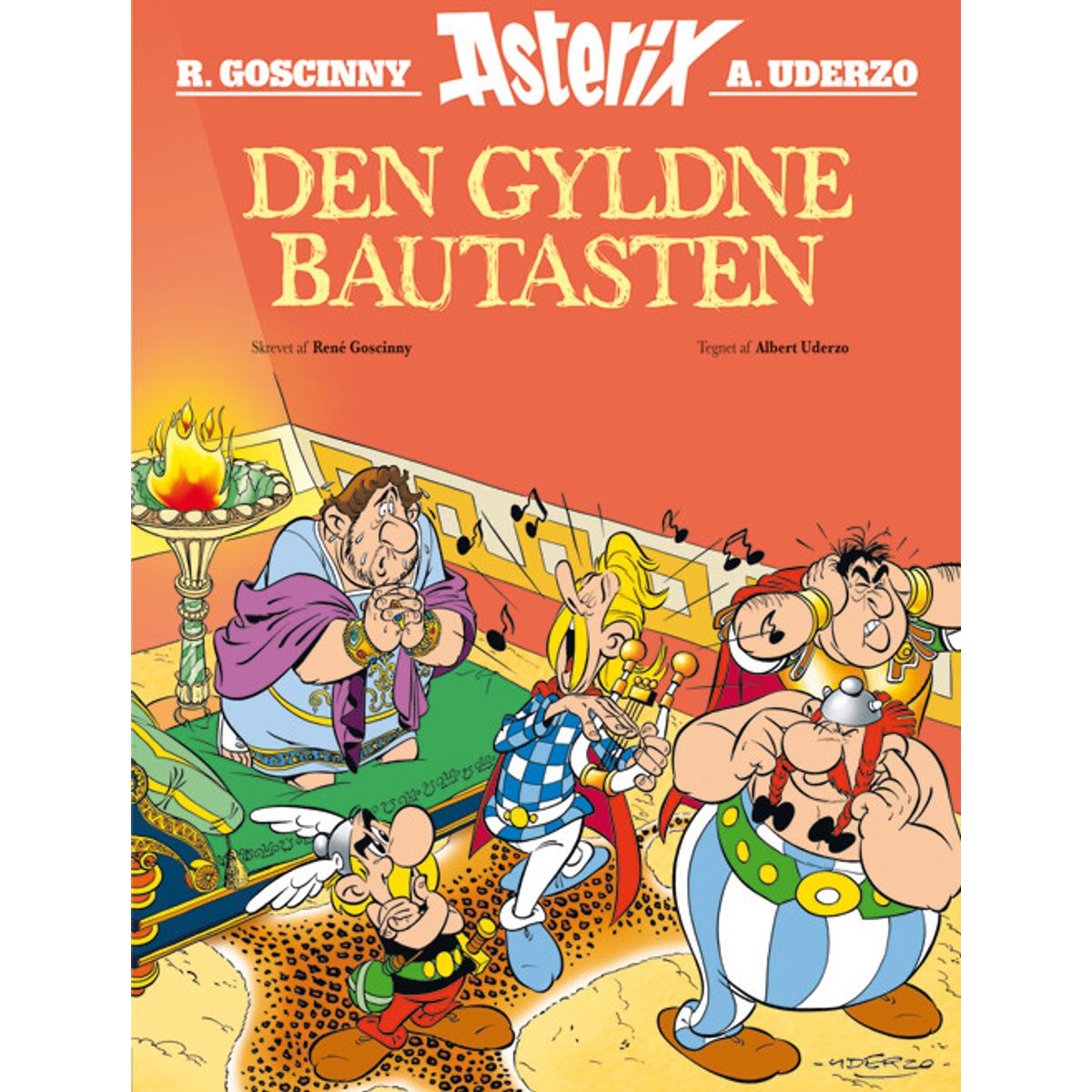 Asterix: Den Gyldne Bautasten - René Goscinny - Tegneserie