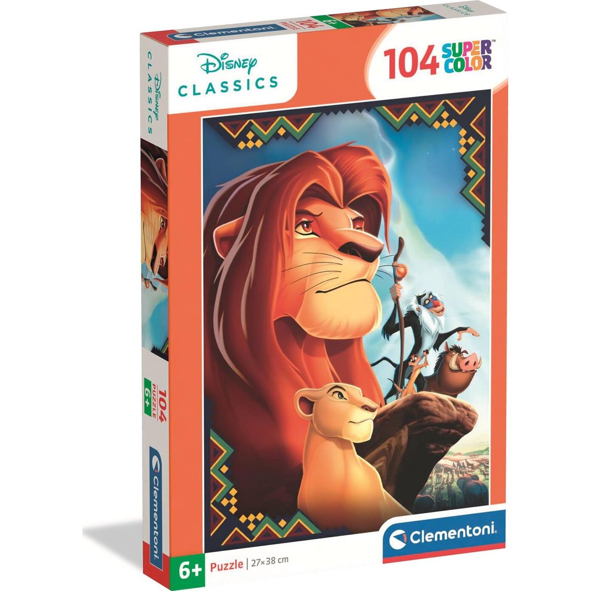 104 Puslespil Disney Lion King Brikker