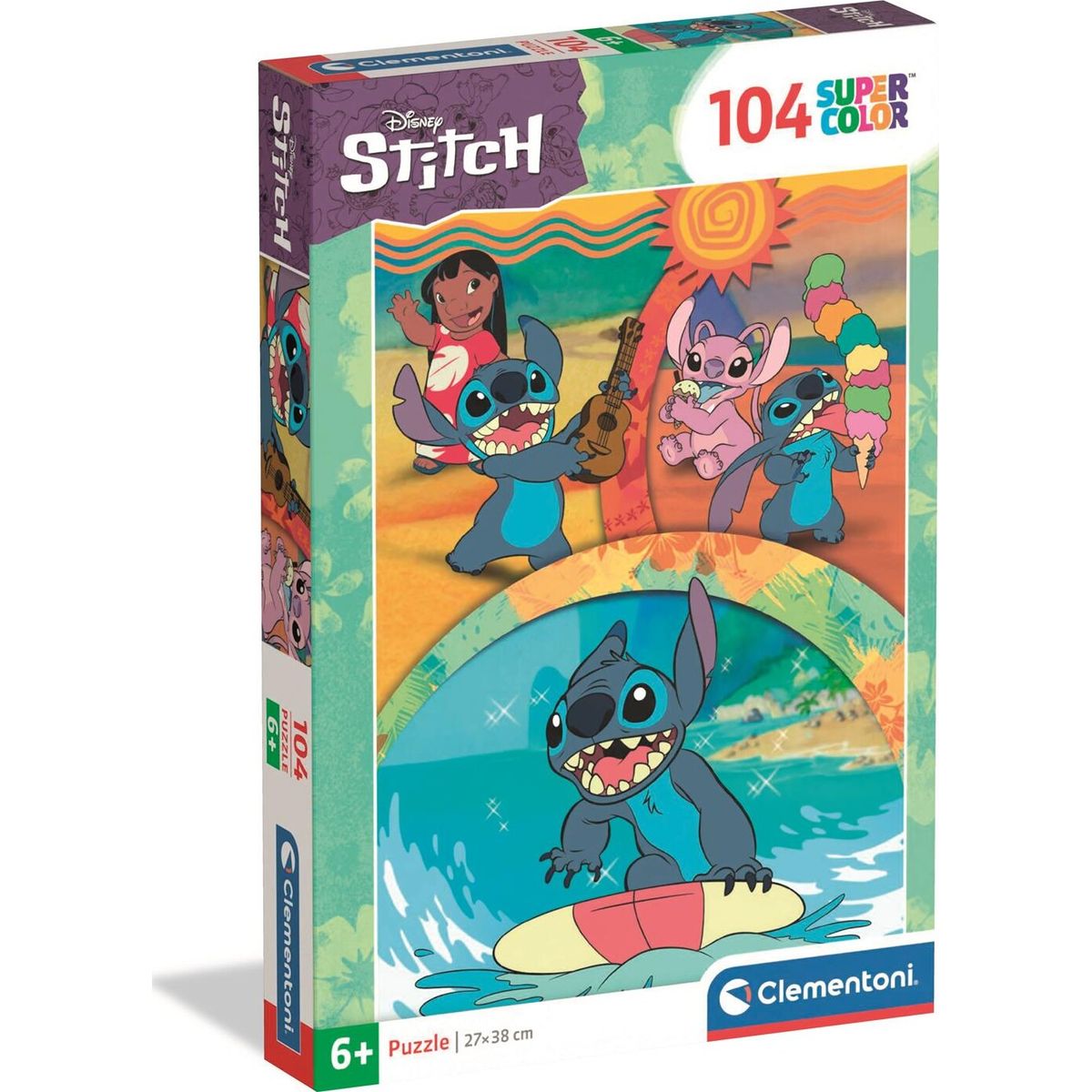 104 Puslespil Disney Stitch Brikker