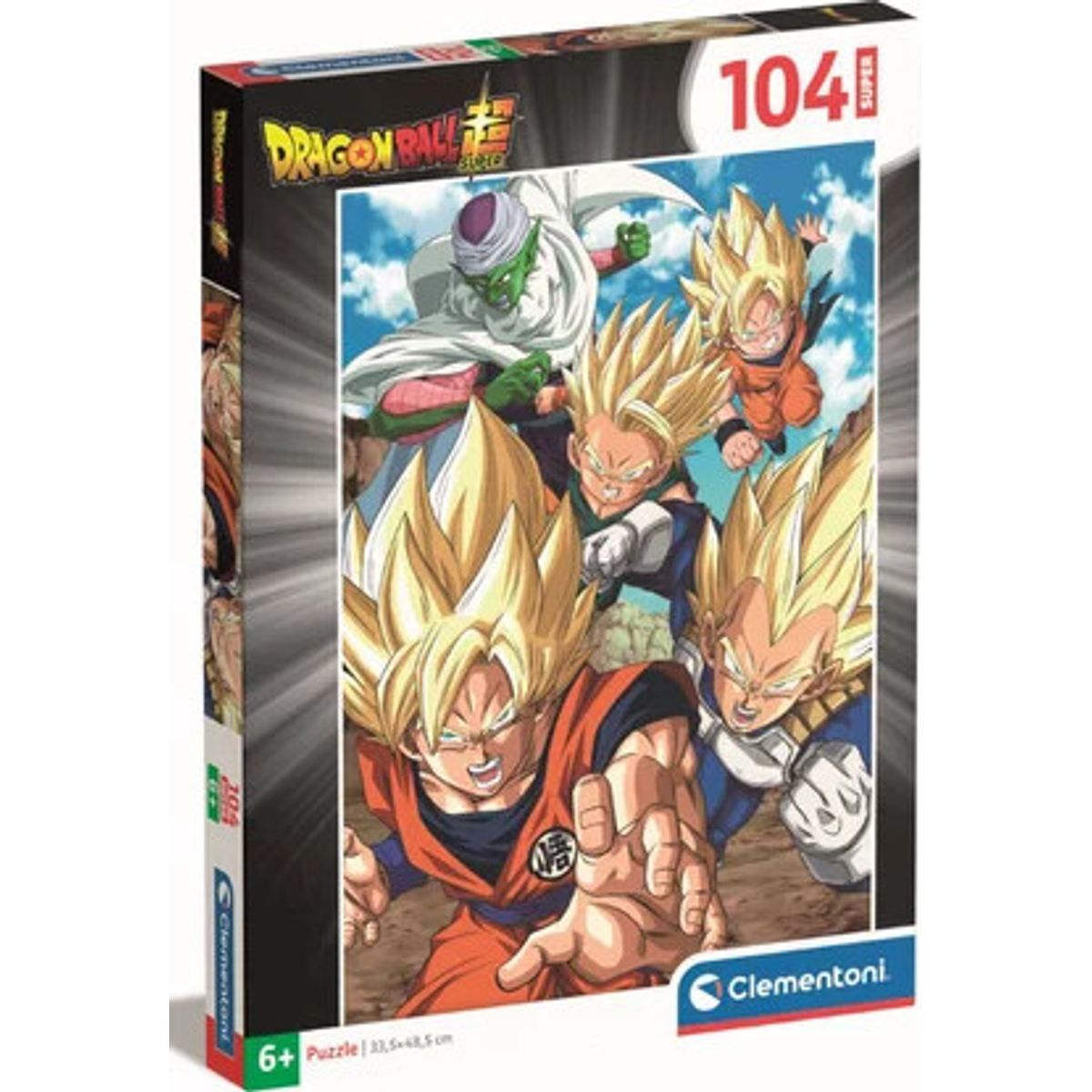 Clementoni Puslespil - Dragonball - 104 Brikker