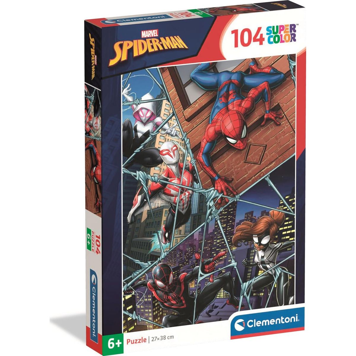 104 Puslespil Spider-man Brikker