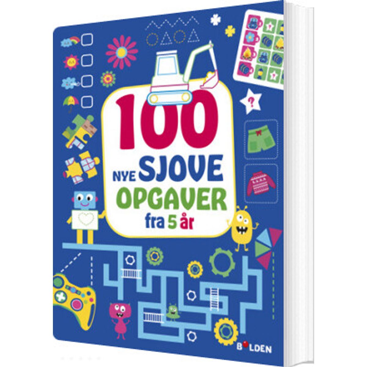 100 Nye Sjove Opgaver - Fra 5 år - Diverse - Bog