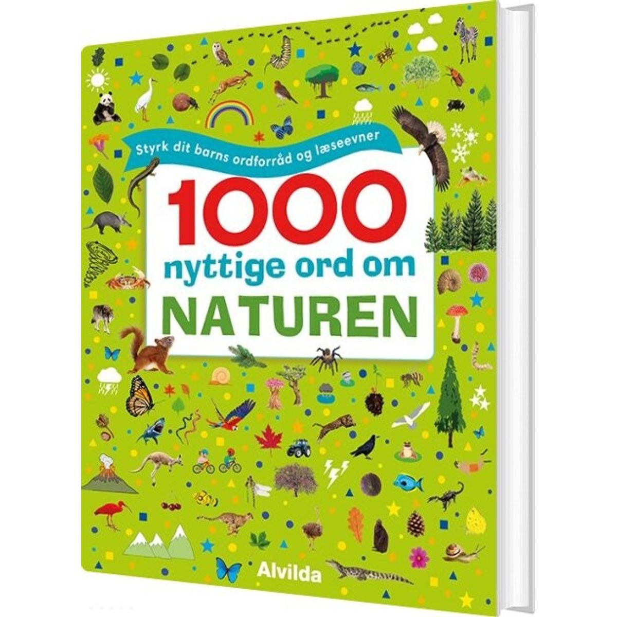 1000 Nyttige Ord Om Naturen - Styrk Dit Barns Ordforråd Og Læseevner - Bog