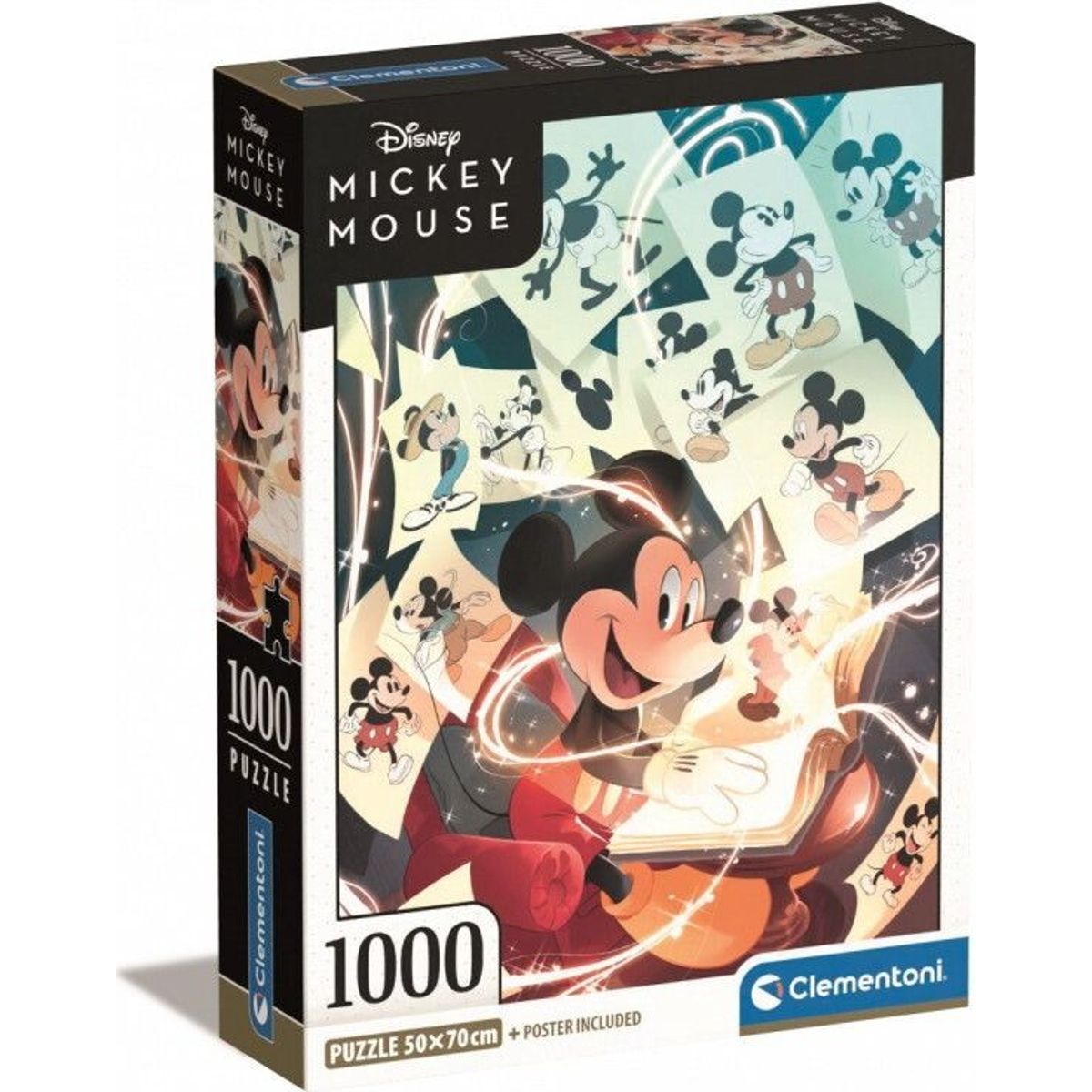 Mickey Mouse Puslespil - 1000 Brikker - Clementoni