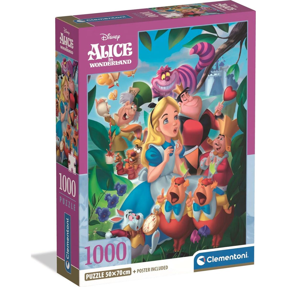 1000 Puslespil Hqc Disney Alice In Wonderland Brikker