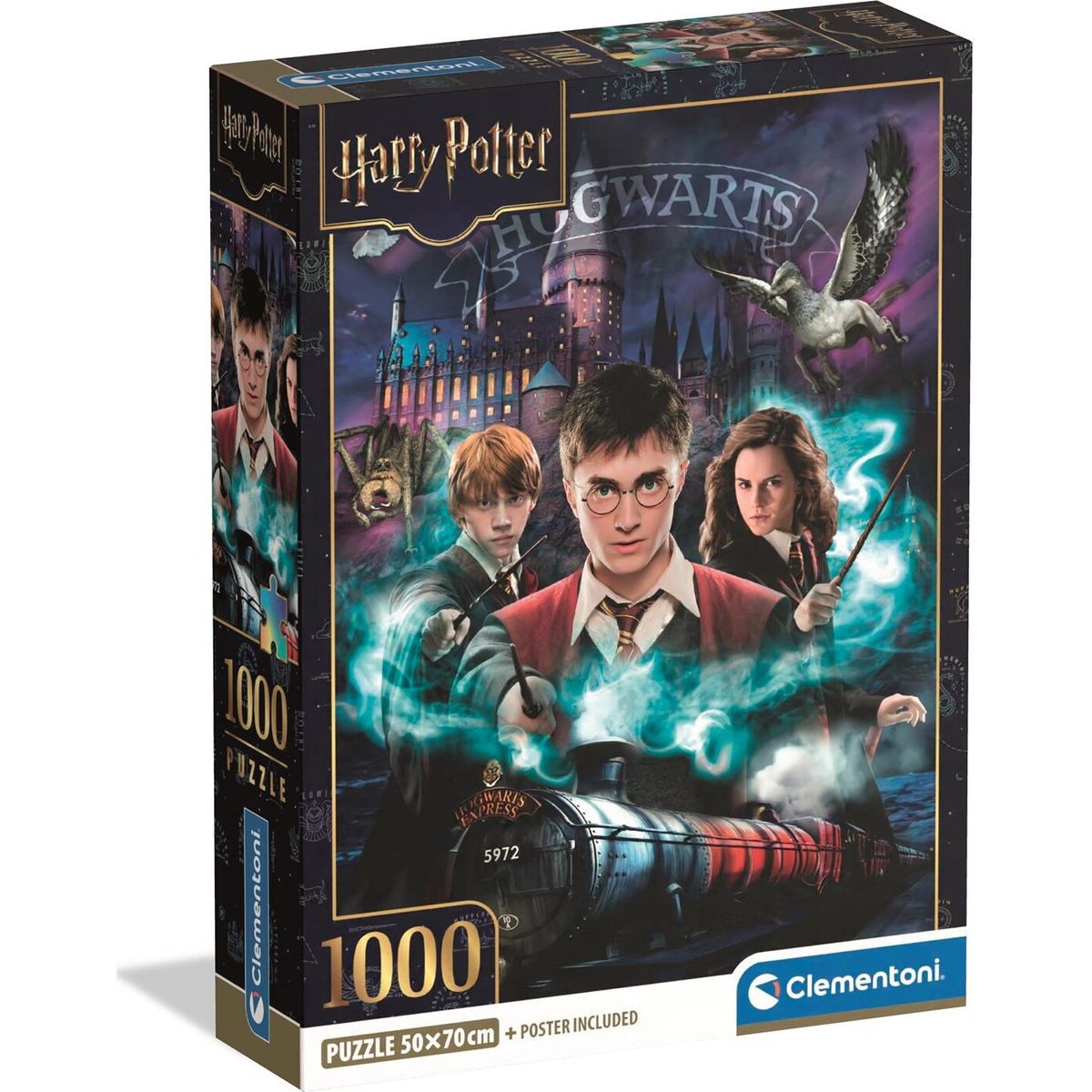 1000 Puslespil Hqc Harry Potter - Da Decidere Brikker