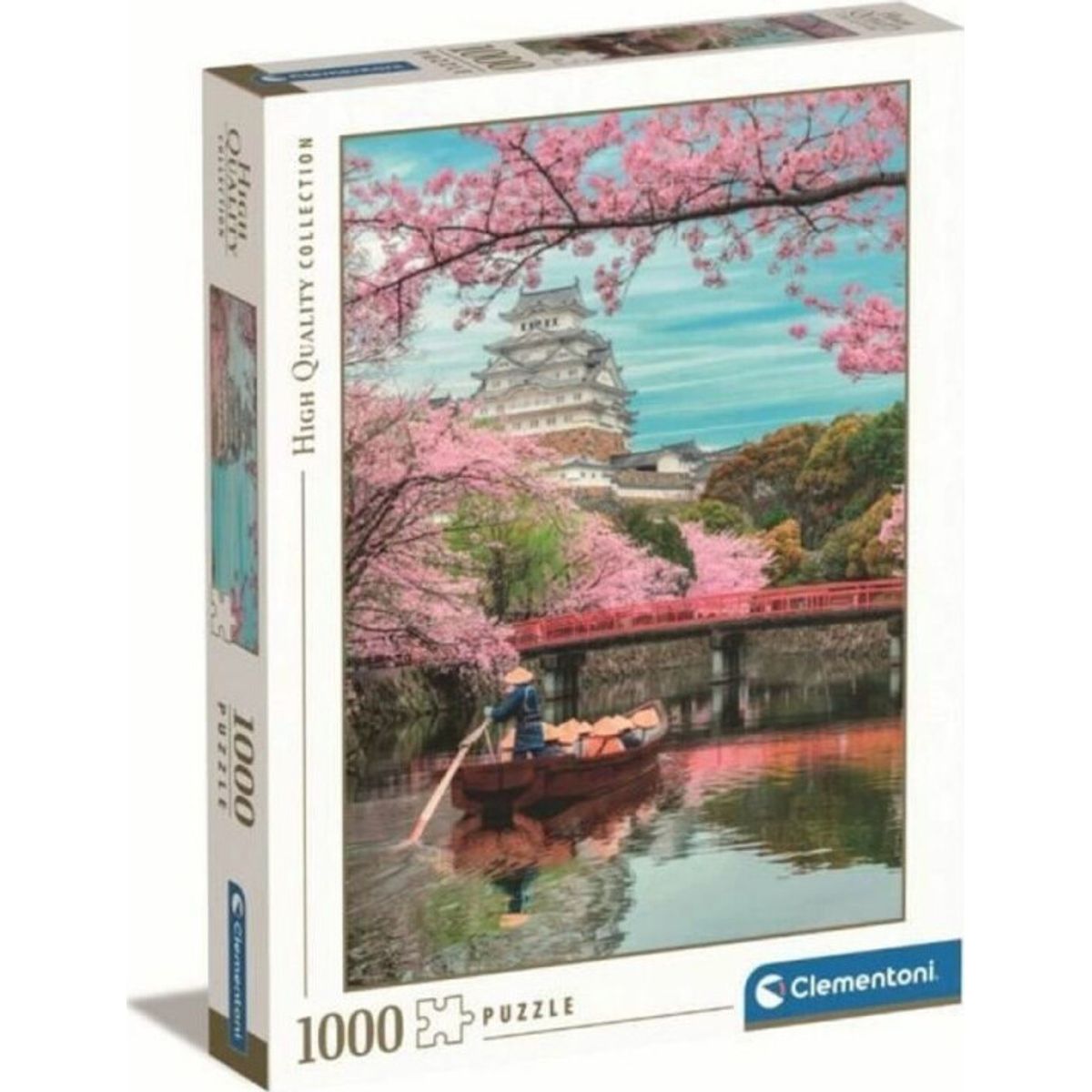 Clementoni Puslespil - Himeji Castle - High Quality - 1000 Brikker