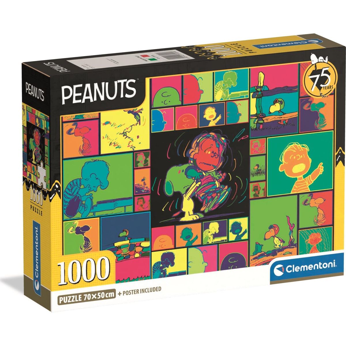 1000 Puslespil Hqc Peanuts Brikker