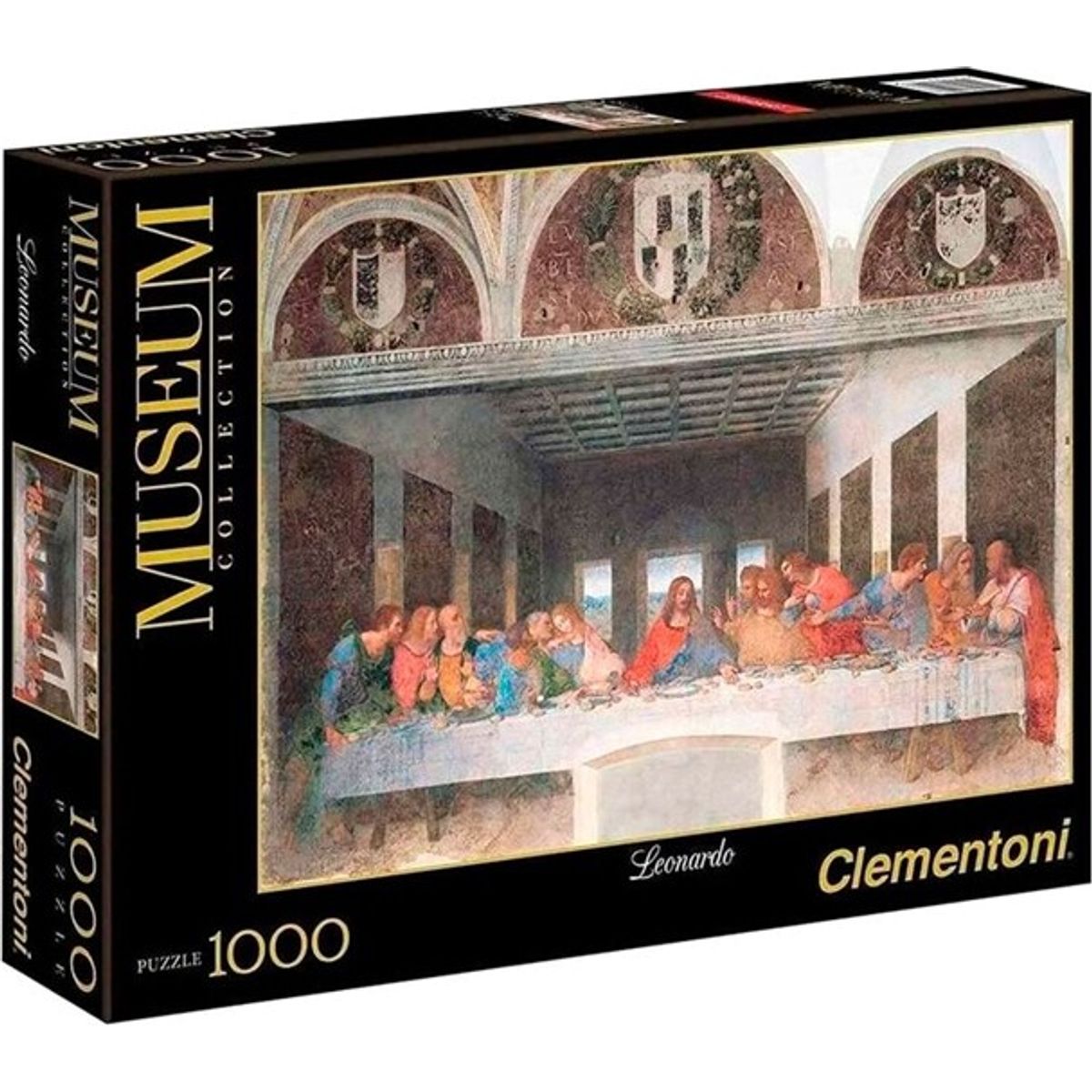 Clementoni Puslespil - Leonardo - Museum - 1000 Brikker