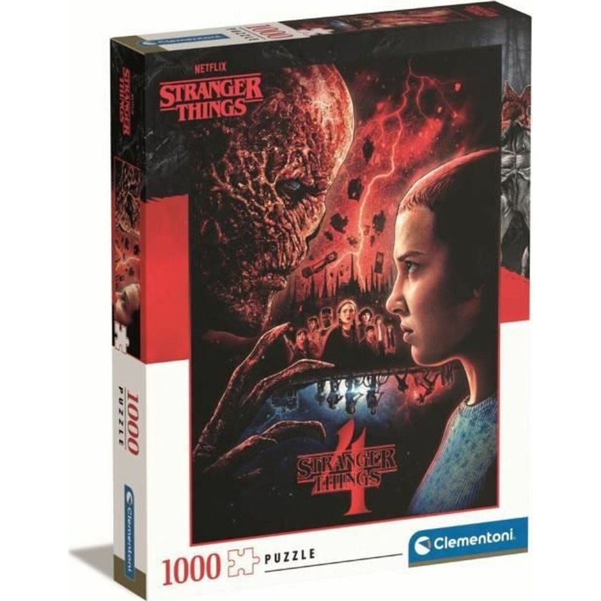 Clementoni Puslespil - Stranger Things - 1000 Brikker