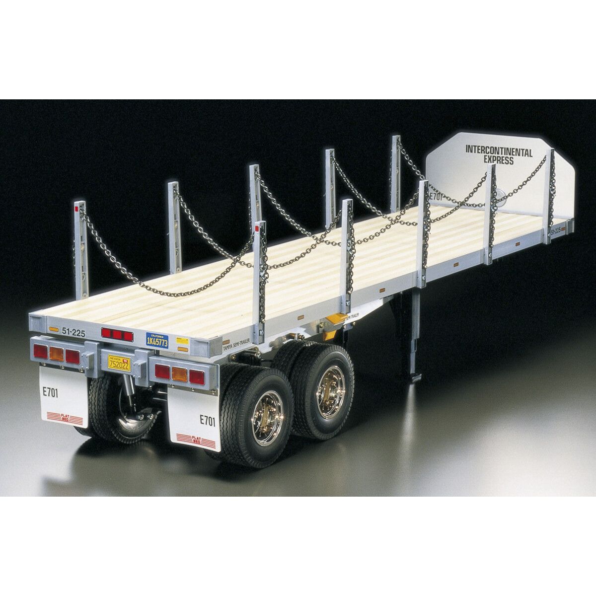 Tamiya - Trailer Flatbed Semitrailer Byggesæt - 1:14 - 56306