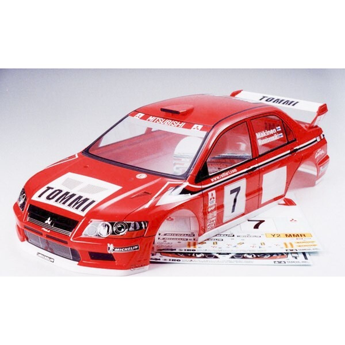 1/10 R/c Mitsubishi Lancer Evo Vii Wrc Body Parts - 50927 - Tamiya