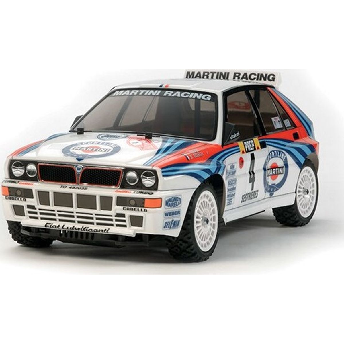 Tamiya - Rc Lancia Delta Xv-01 Fjernstyret Bil Byggesæt - 1:10 - 58569