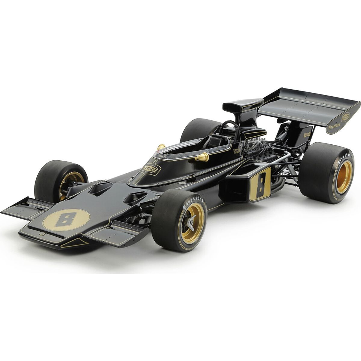 Tamiya - Team Lotus Type 72d 1972 Bil Byggesæt - 1:12 - 12046