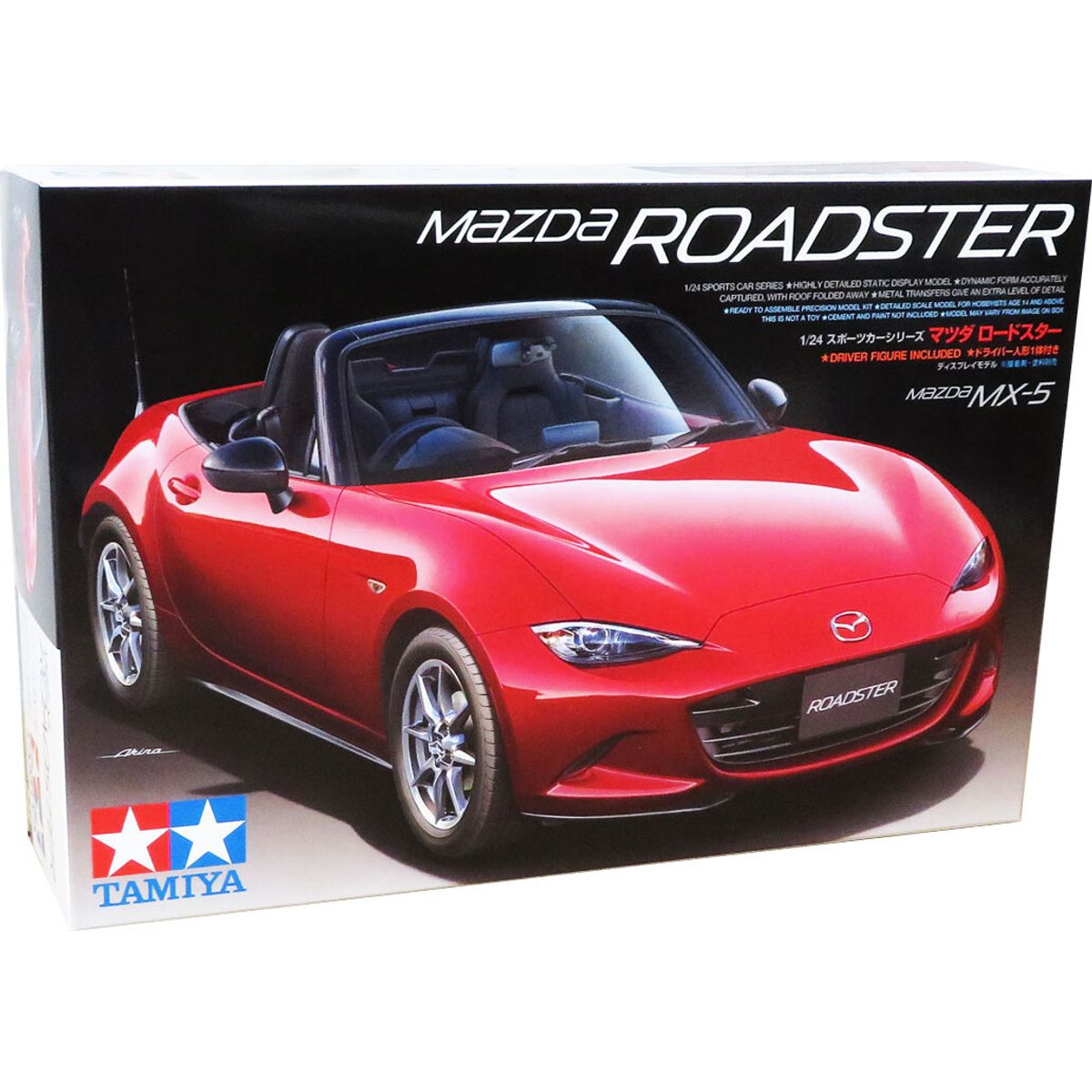 Tamiya - Mazda Mx-5 Roadster Modelbil Byggesæt - 1:24 - 24342