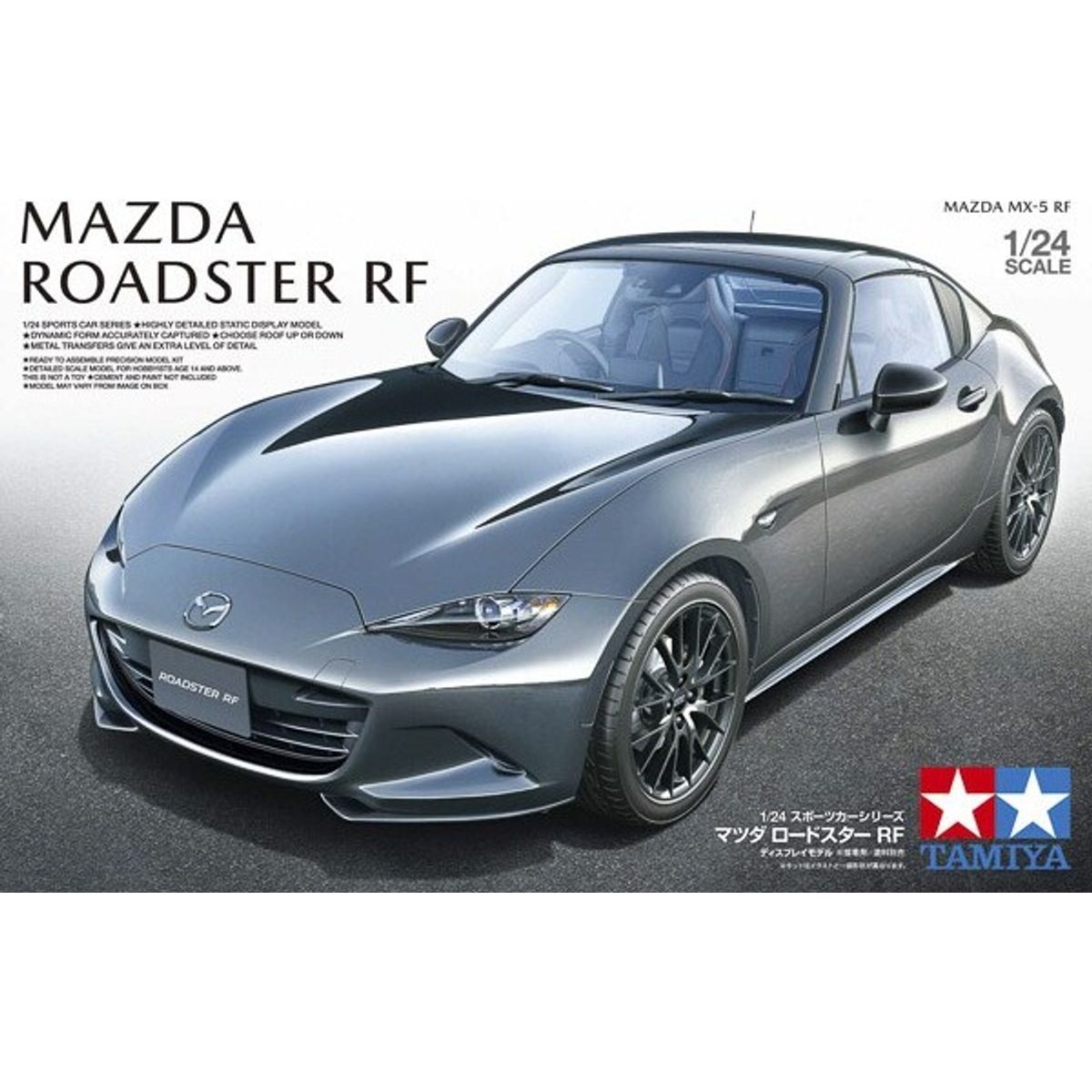 Tamiya - Mazda Roadster Rf Mx-5 Bil Byggesæt - 1:24 - 24353