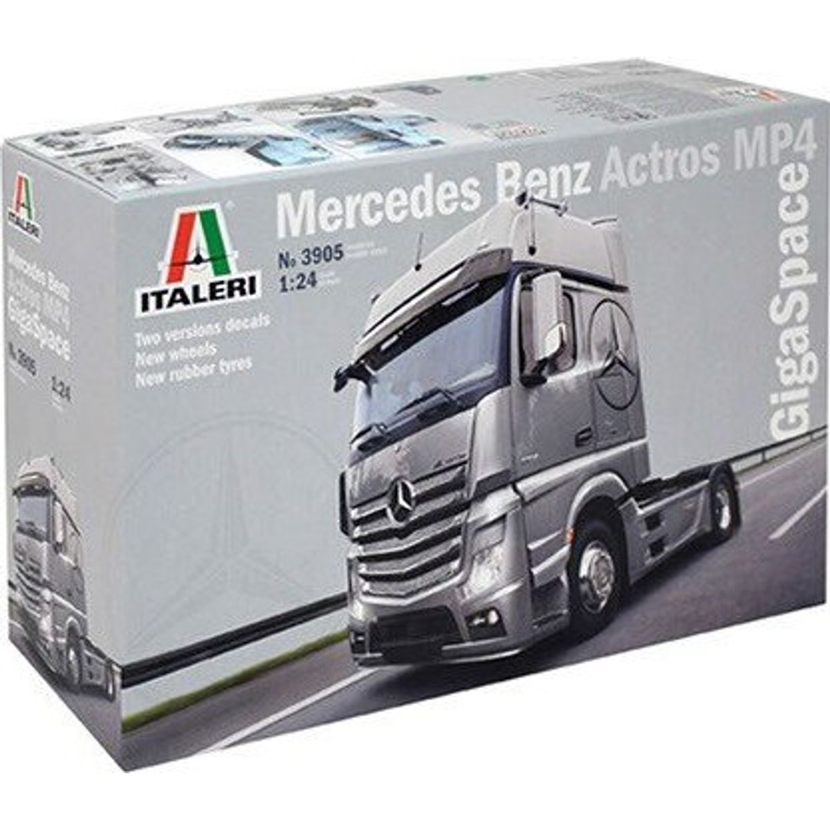 Italeri - Mercedes Benz Actros Mp Gigaspace - 1:24 - 3905