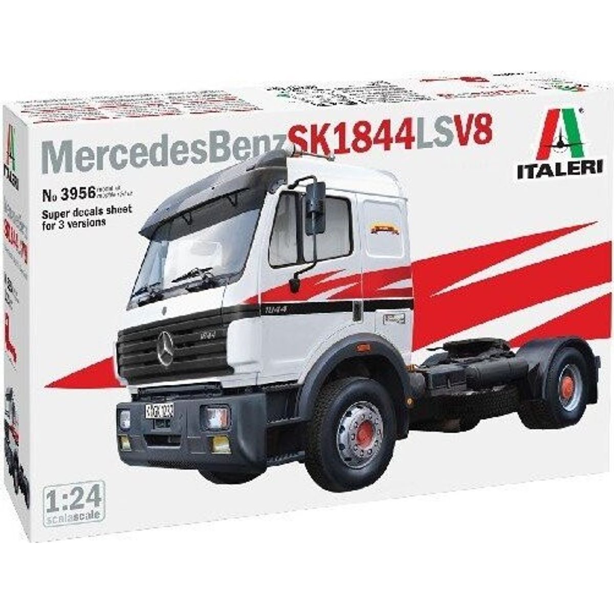 Italeri - Mercedes Benz Sk1844 Lastbil Byggesæt - 1:24 - 3956