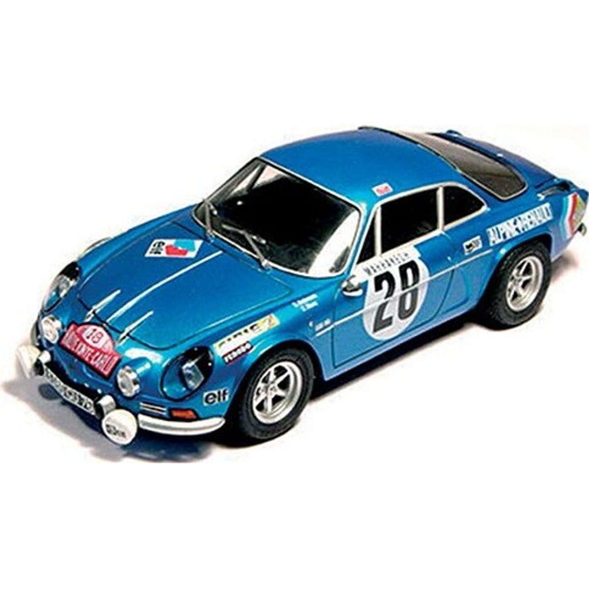 Tamiya - Renault Alpine A110 Monte-carlo 1971 Byggesæt - 1:24 - 24278