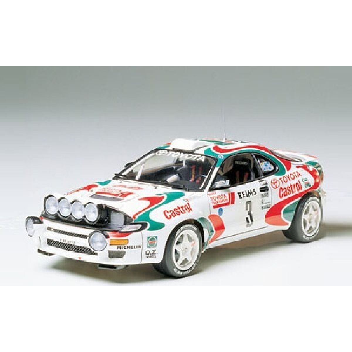 Tamiya - Toyota Castrol Celica Modelbil Byggesæt - 1:24 - 24125