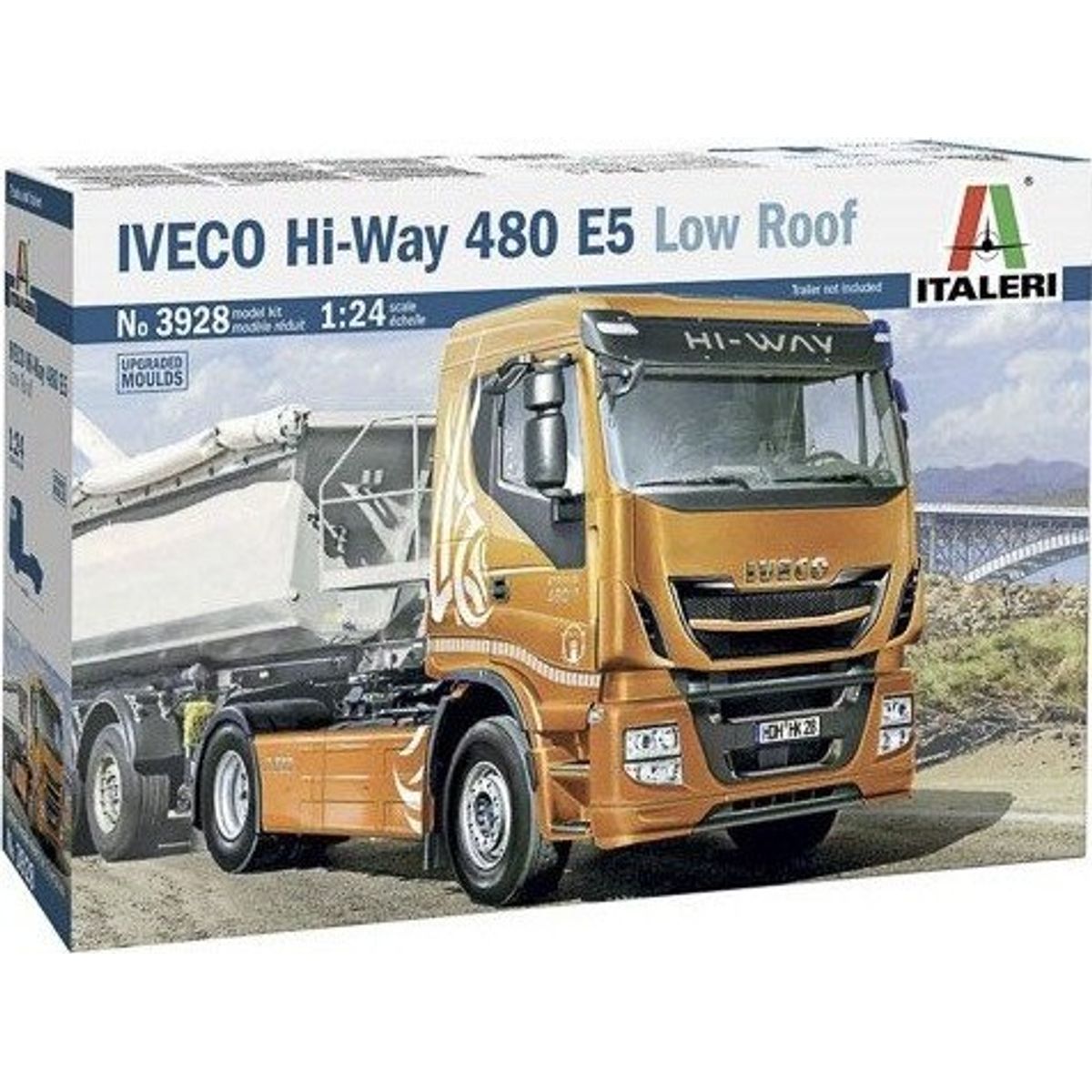 Italeri - Iveco Hi-way Lastbil Byggesæt - 1:24 - 3928