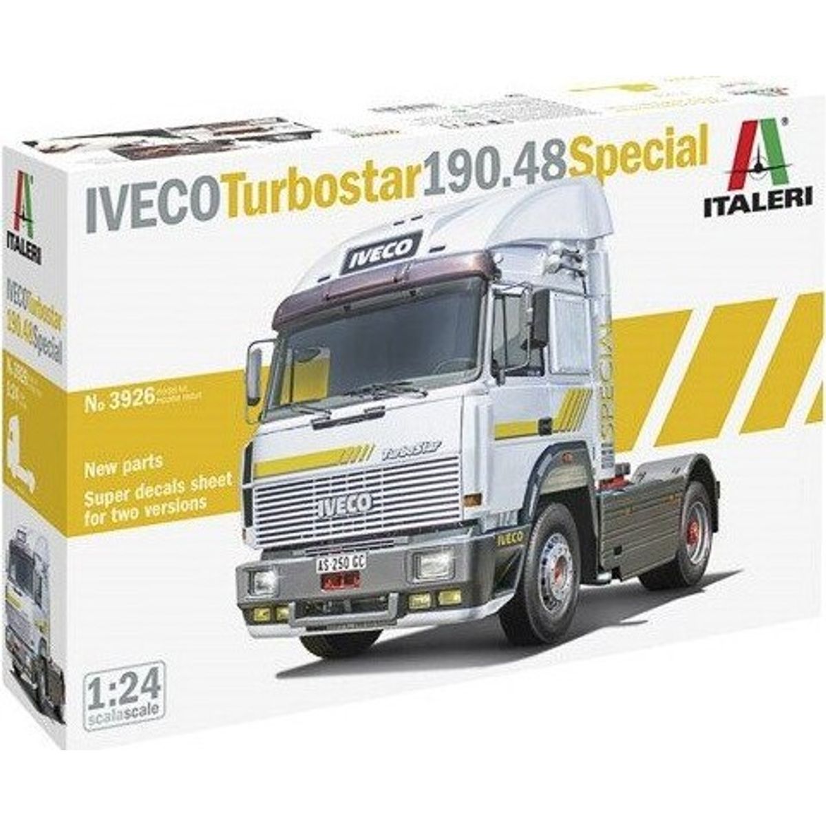 Italeri - Iveco Turbostar 190.48 Lastbil Byggesæt - 1:24 - 3926