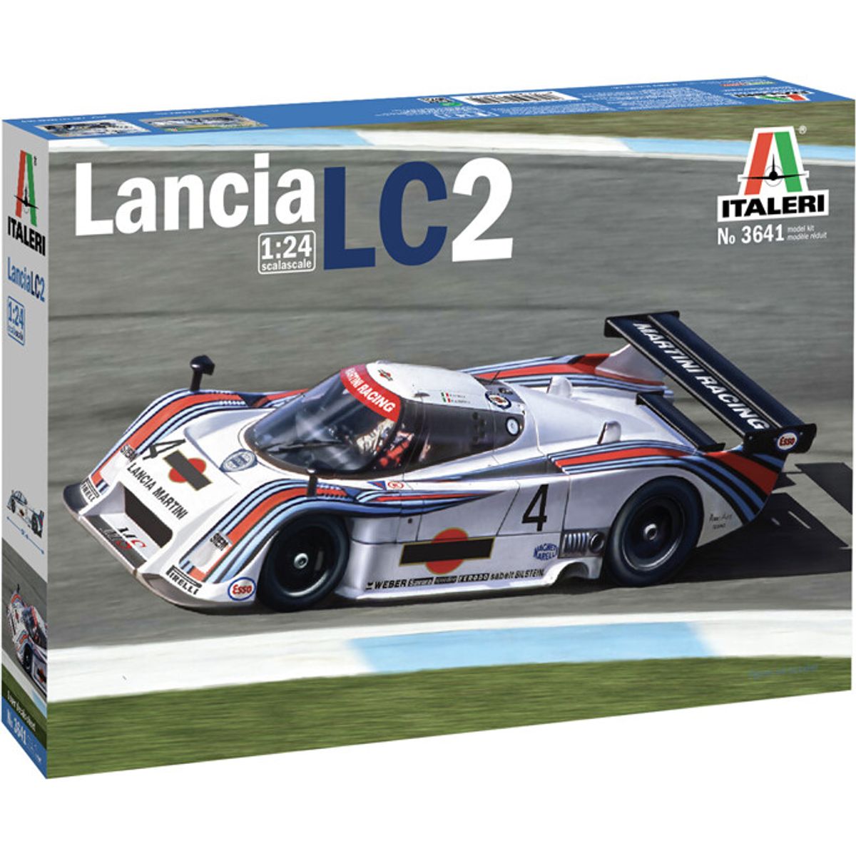 Italeri - Lancia Lc2 Bil Byggesæt - 1:24 - 3641