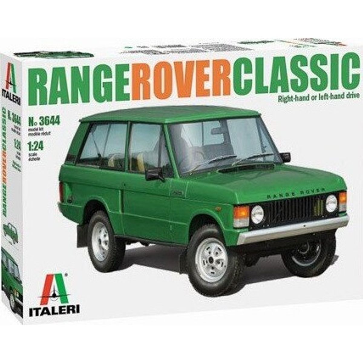 Italeri - Range Rover Classic Bil Byggesæt - 1:24 - 3644