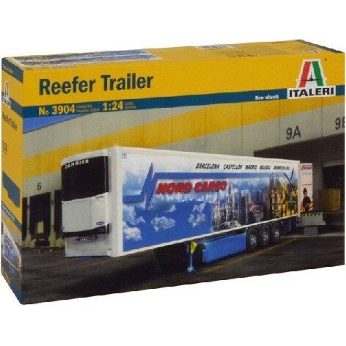 Italeri - Reefer Trailer Byggesæt - 1:24 - 3904