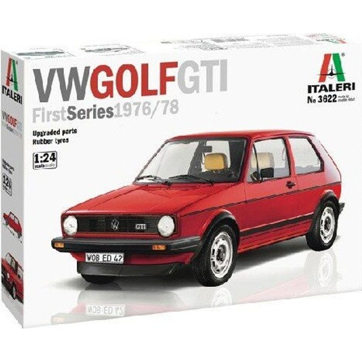 Italeri - Vw Golf Bil Byggesæt - 1:24 - 3622