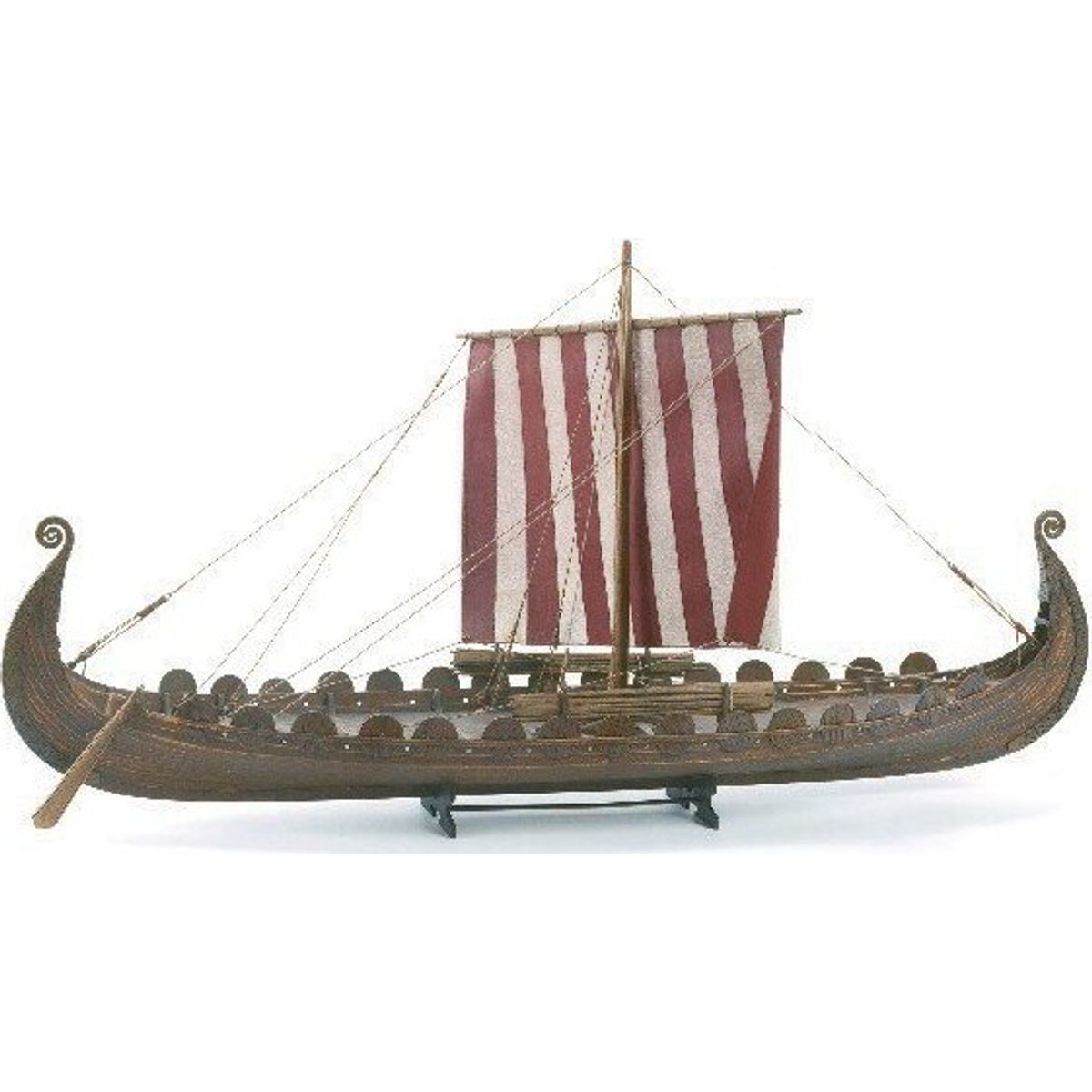 Billing Boats - Oseberg Viking Ship 720 Skib Byggesæt - 1:25 - Bb720