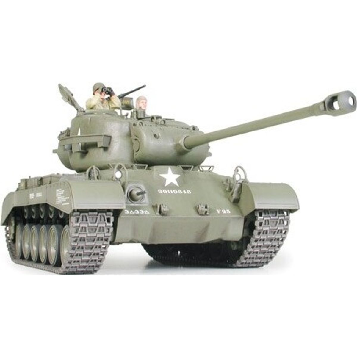 Tamiya - M26 Pershing Model Tank Byggesæt - 1:35 - 35254