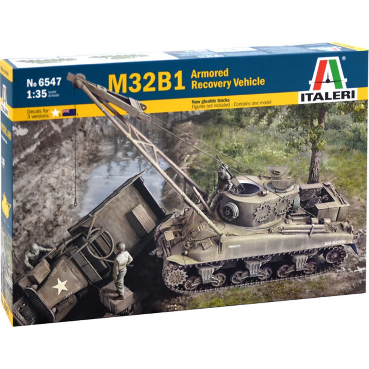 Italeri - M32b1 Tank Byggesæt - 1:35 - 6547