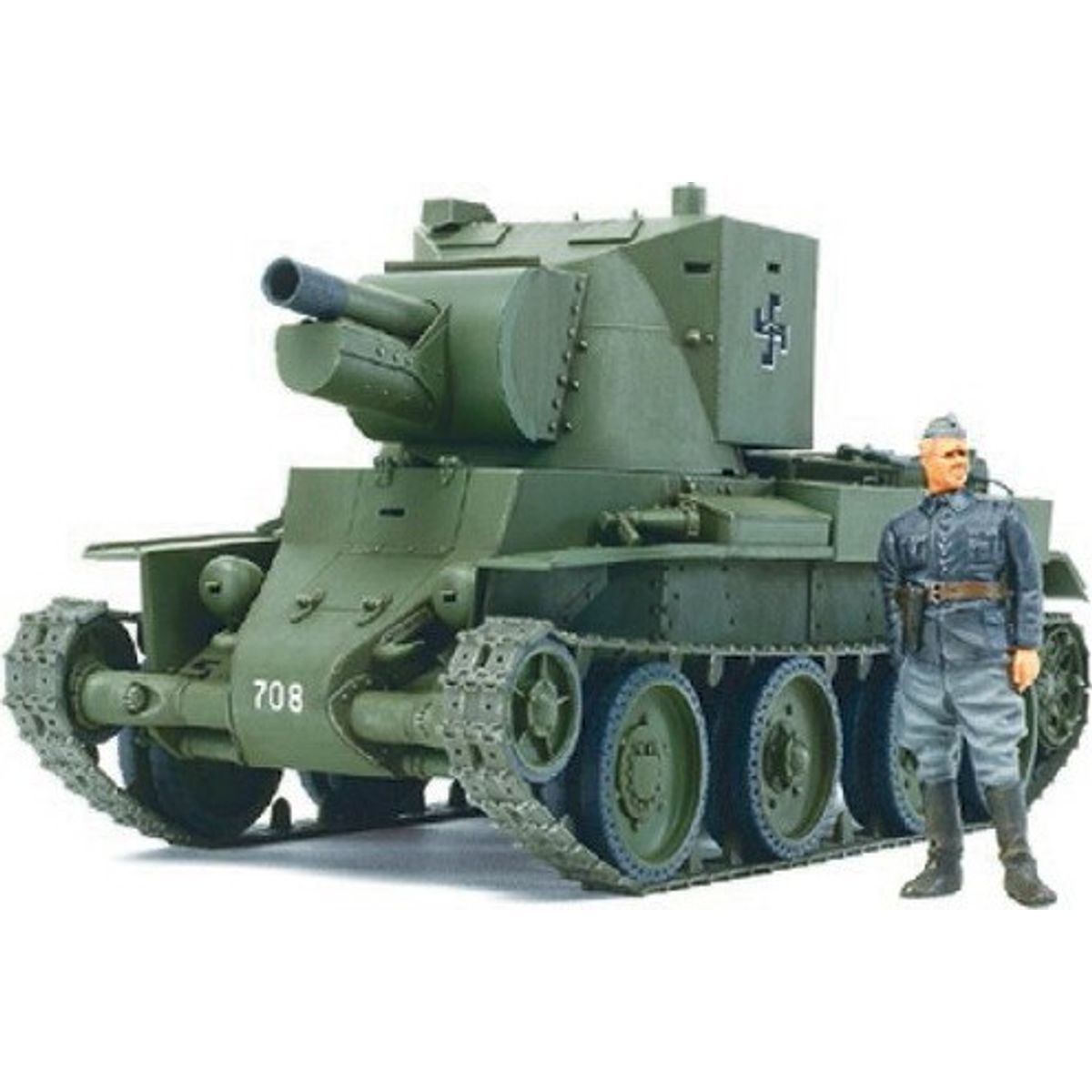 Tamiya - Bt-42 Finnish Army Asssault Gun Byggesæt - 1:35 - 35318